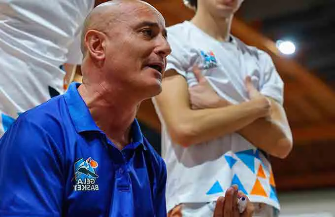 Salvatore Bernardo - coach Gela Basket