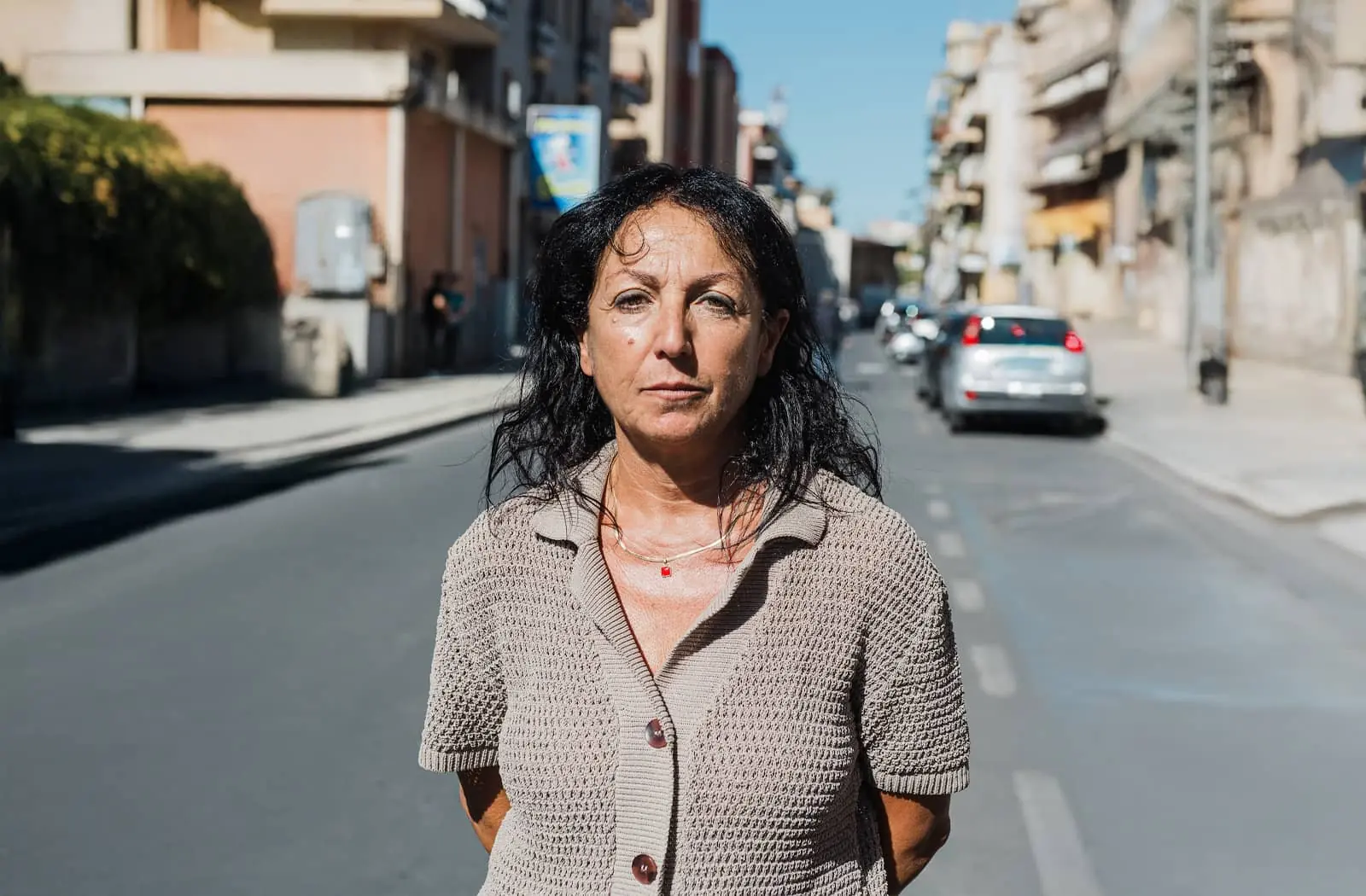 Rosanna Moncada, segretaria generale Cgil a Caltanissetta